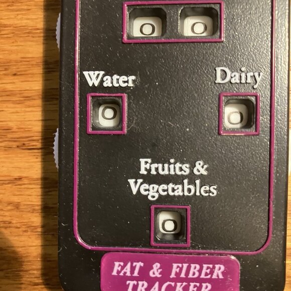 Vintage 90s Weight Watchers Fat & Fiber Tracker Manual Tracker No Box - Picture 7 of 9